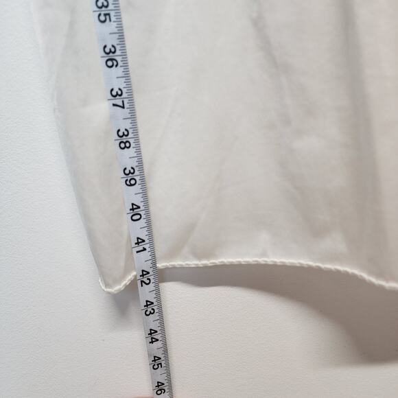 Vintage Vanity Fair Tricot Nylon Slip Nightgown Size 36 S Ivory Midi V-neck Bow - Picture 15 of 16